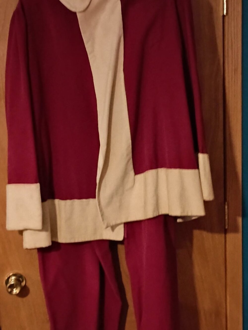Santa Suit with beard & wig set